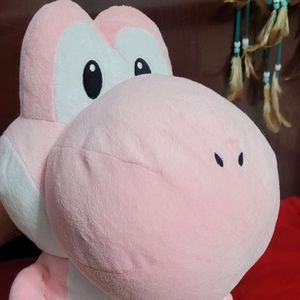 (Nintendo) Pink Yoshie Plush Figure